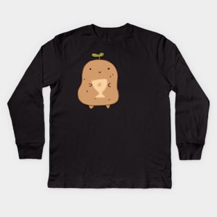 Potato Winner Kids Long Sleeve T-Shirt